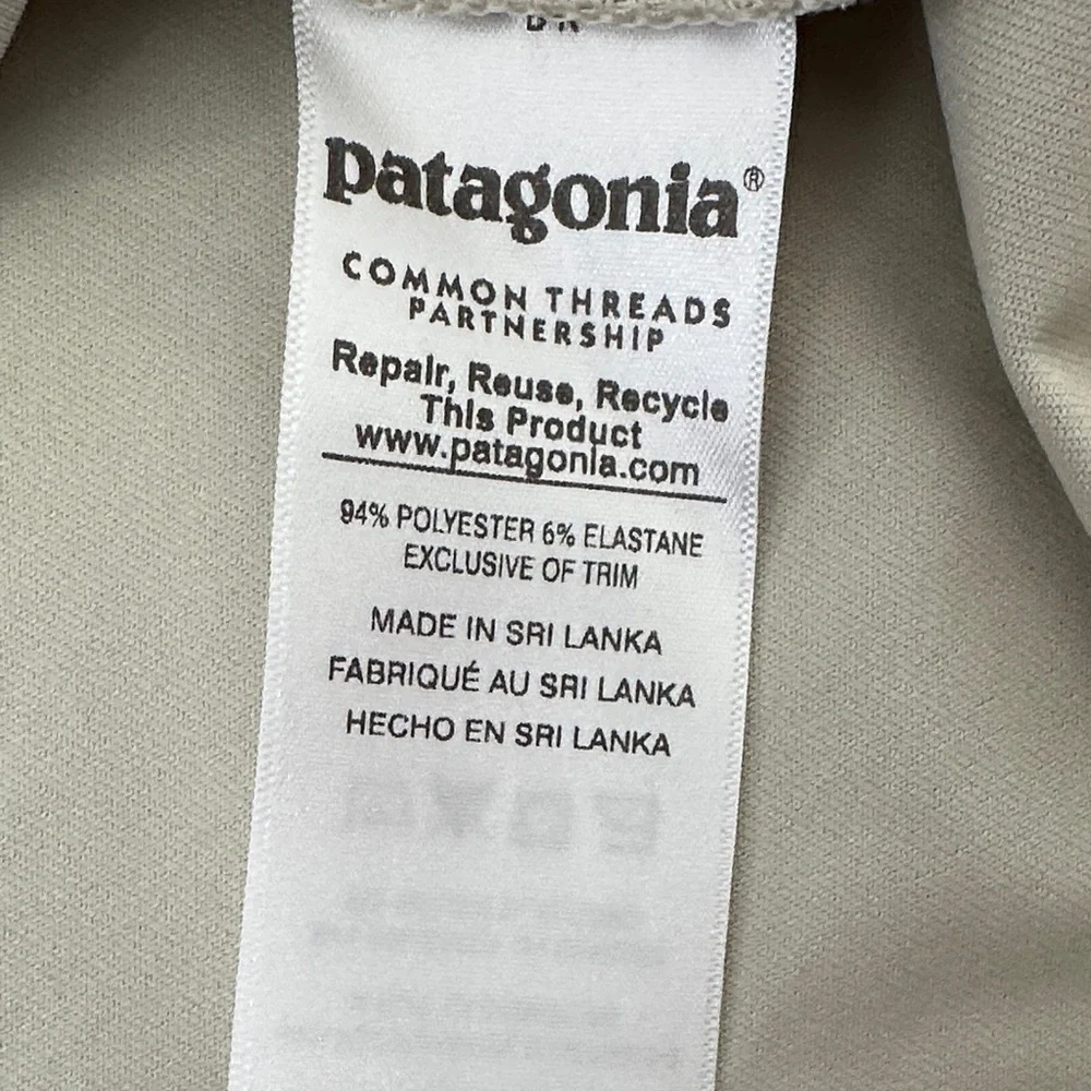 Patagonia Men's Cream Graphic Tech Fish Long Sleeve Shirt - Picture 6 of 8